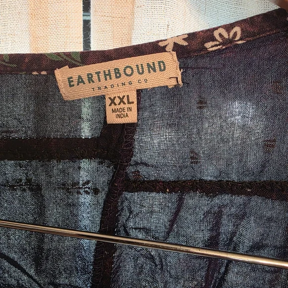 EARTHBOUND Multicolor Patchwork Kimono - Picture 4 of 4